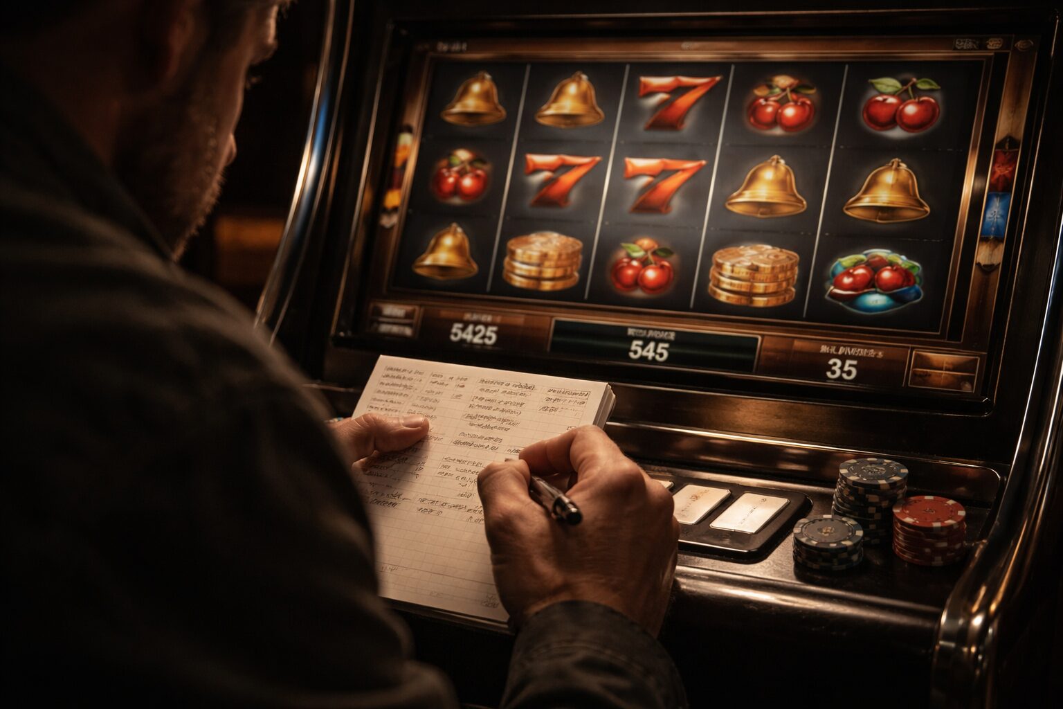 Cómo leer una slot después de 100 giros