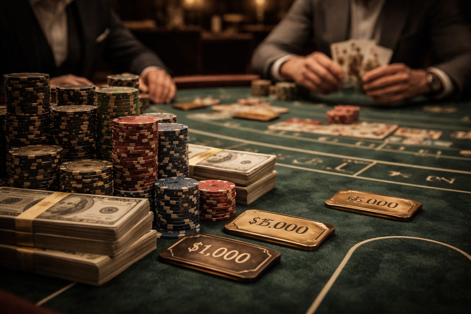 Cómo cambia el juego con límites de mesa altos